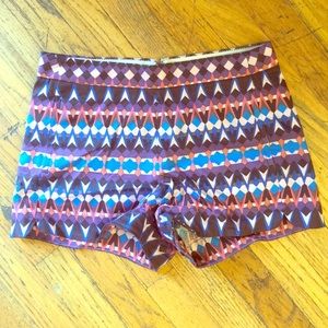 Jcrew tribal shorts