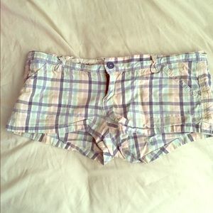 Hollister Plaid Shorts