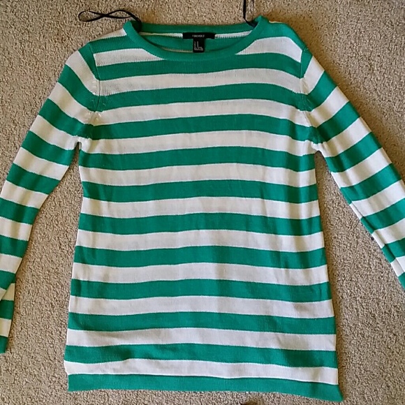 Forever 21 stripped sweater