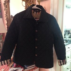 Burberry quilted coat
