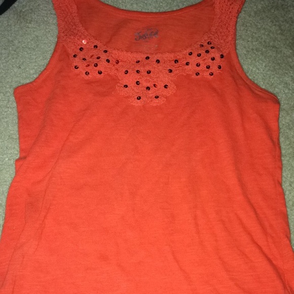 Orange tank