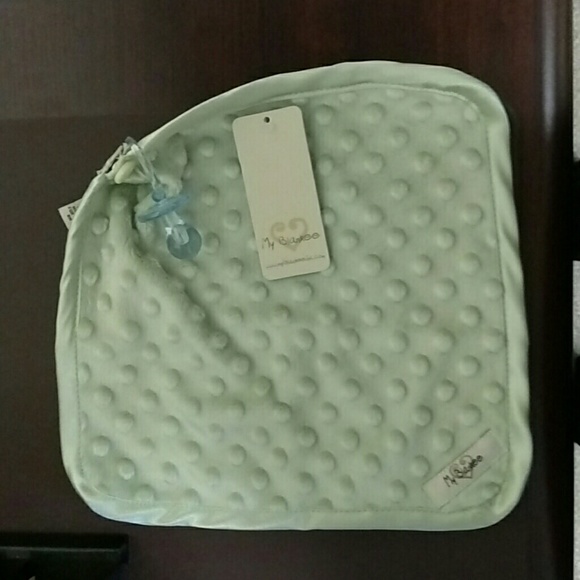 NWT Binky Minky Velour Baby Blankee