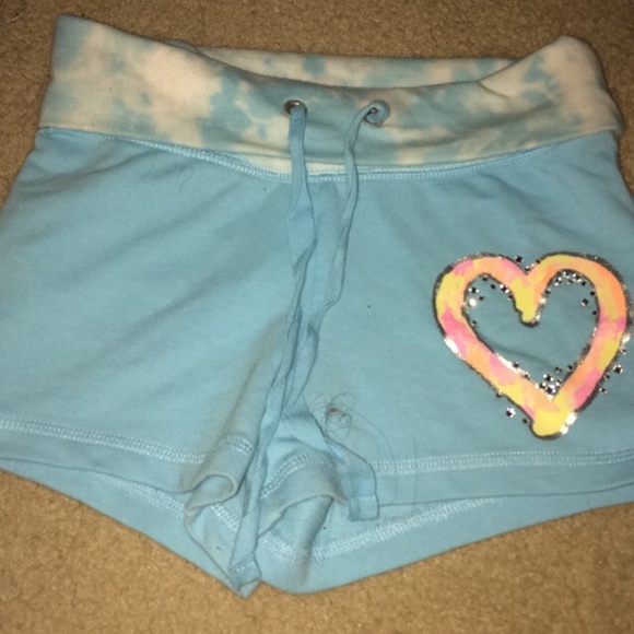 Blue shorts