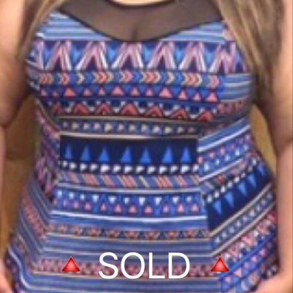 Tops - Aztec Tank 👚