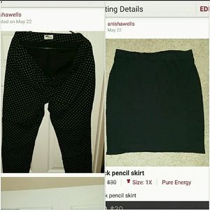 Skirt and pant bundle