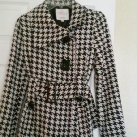 Black & white coat