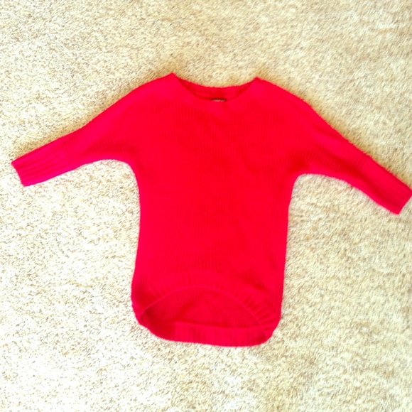 Express sweater, red. XS