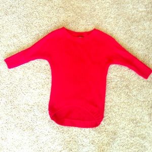 Express sweater, red. XS