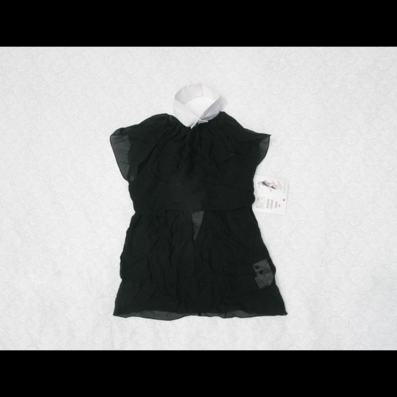 VINTAGE Karl Lagerfeld of Chanel 100% SILK Top COLLECTIBLE Dress Shirt - Picture 8 of 10