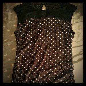 Polka dot top