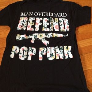 Man overboard shirt
