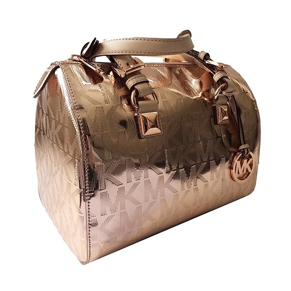 MICHAEL KORS GRAYSON HANDBAG - Picture 1 of 4