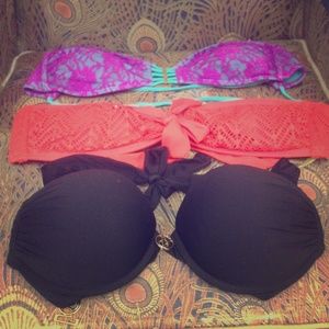 3 swim suit tops