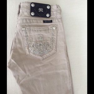 Miss Me Bone (tan) Jeans.