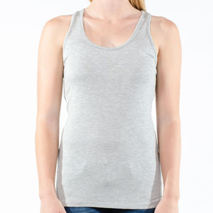 DARLING HEATHER GREY MODAL RACERBACK TANK