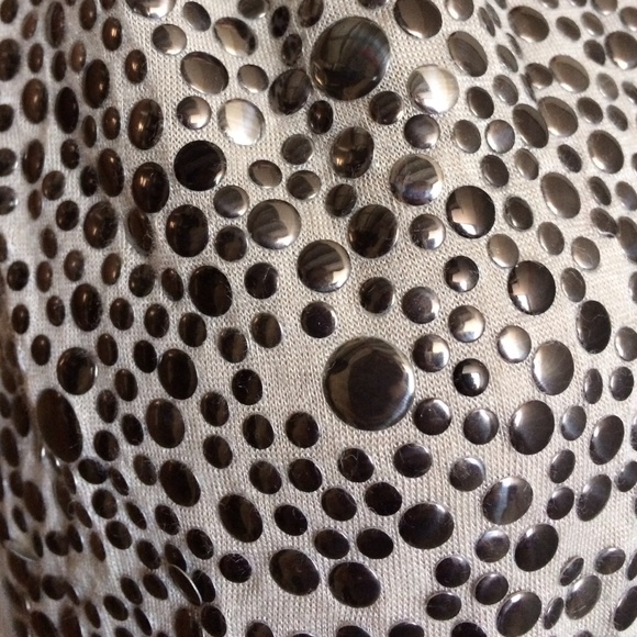 Blinged out studded vest by bebe. - Picture 2 of 3