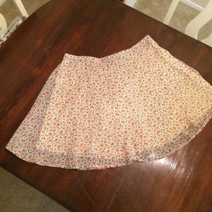 Forever 21 floral skirt