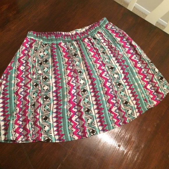 Aztec A line skirt