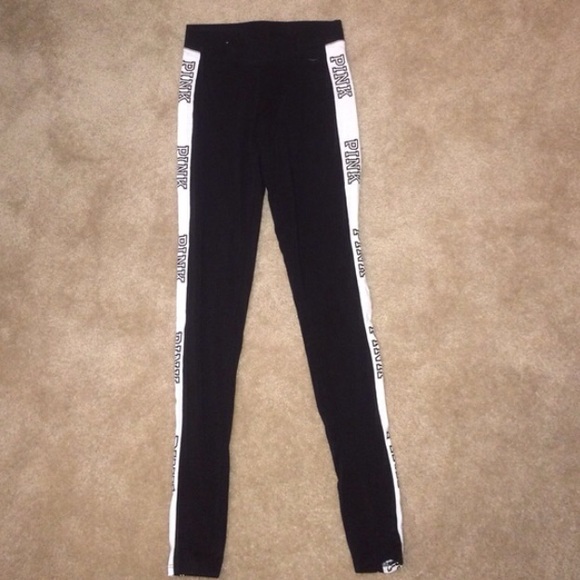 PINK Victoria's Secret Black Leggings