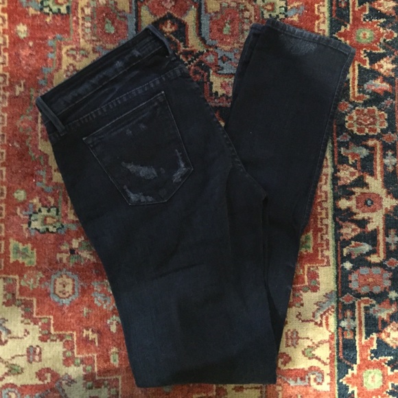 Distressed Hudson Denim