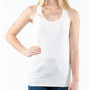 MY FAVORITE IVORY MODAL RACERBACK TANK
