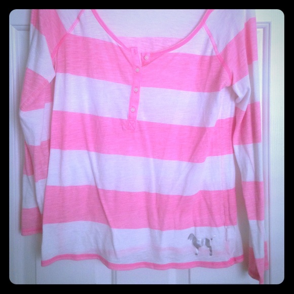 Pink Striped VS Shirt