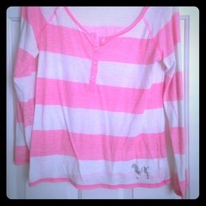 Pink Striped VS Shirt