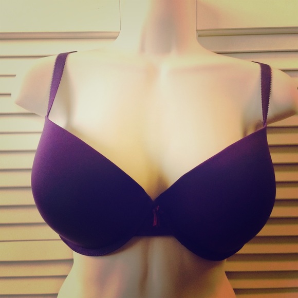 Dark Purple Underwire Bra