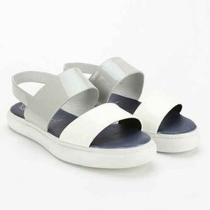 Jeffrey Campbell Grey Adler Patent Sandal