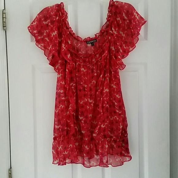 Express floral top - Picture 1 of 3