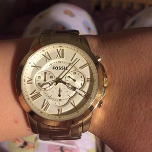 Fossil Grant Gold Watch