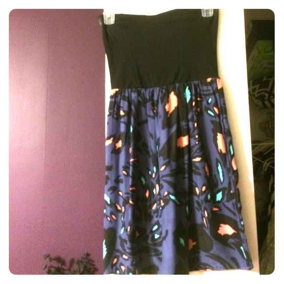 Aqua Tube Dress