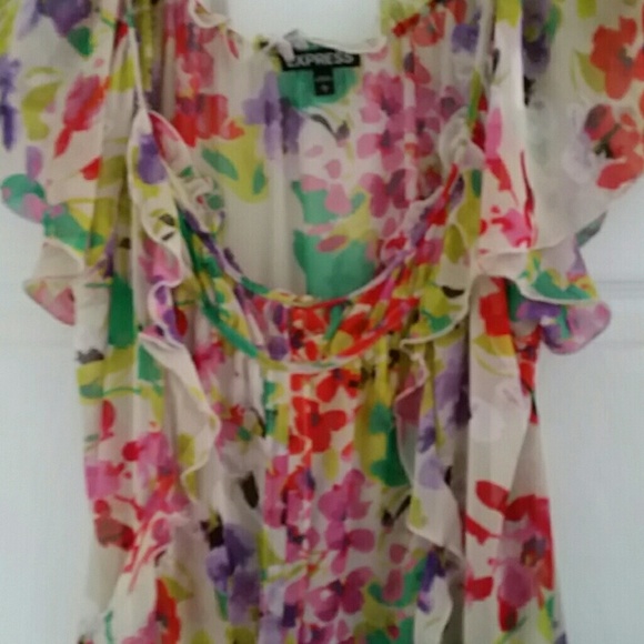 Express floral top - Picture 3 of 3