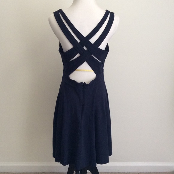 Sale! Crisscrossing Back Knit Dress
