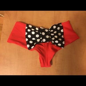 Red lolli swim bottoms