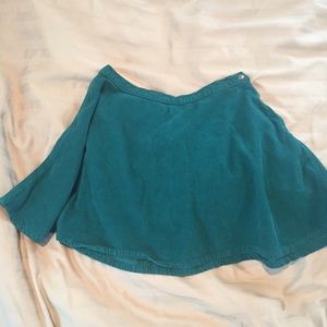 American Apparel Corduroy Circle Skirt