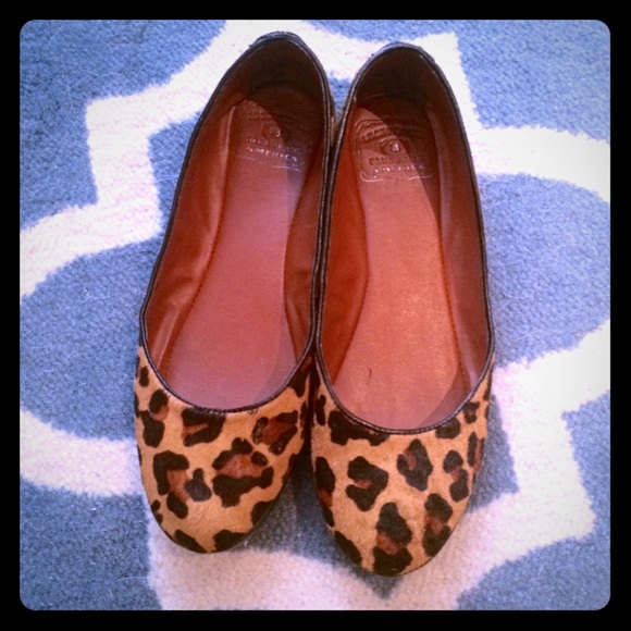 Lucky Brand Leopard Flats