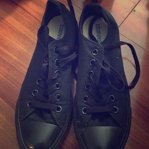 All black converse