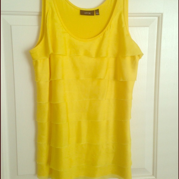 Adorable Bright Yellow Dress Tee