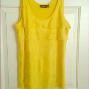 Adorable Bright Yellow Dress Tee
