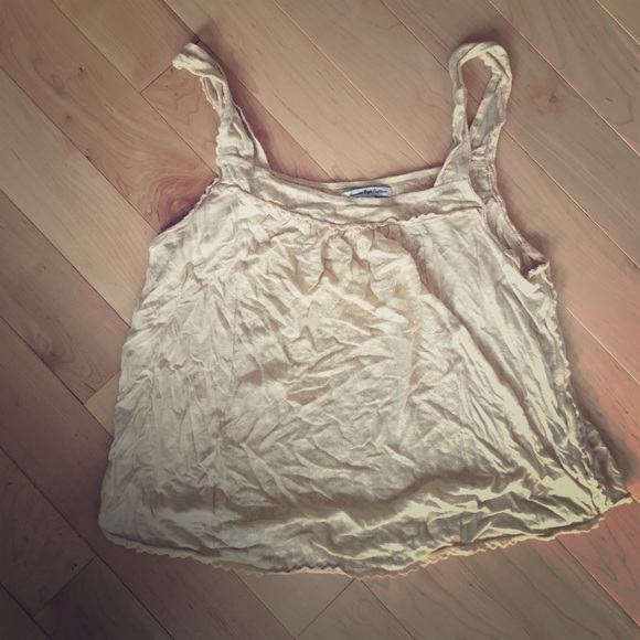 Beige baggy tank