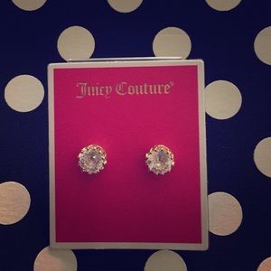 Juicy Couture Diamond Stud Earrings