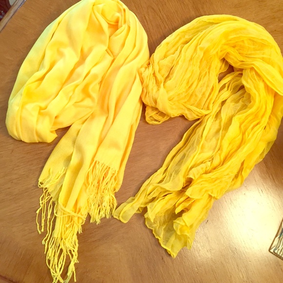 Yellow Scarf Bundle - Picture 1 of 1