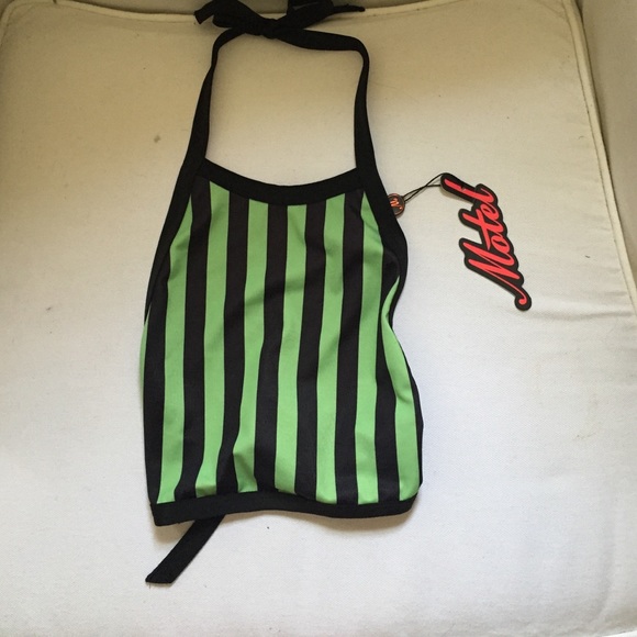 SOLD! Motel Rae Longline Bikini Top - Picture 2 of 2