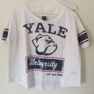 YALE CROP TOP