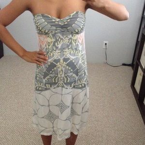 BNWT Free People Strapless Dress