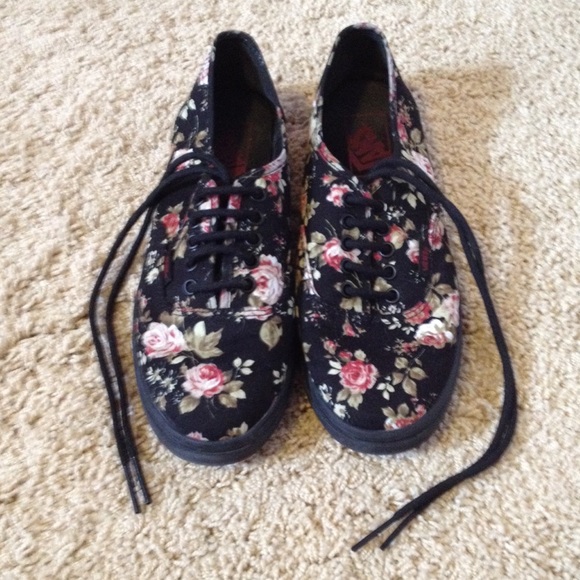 Floral Vans