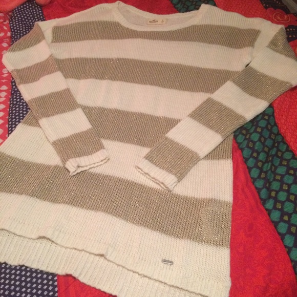 Gold & Cream sweater!