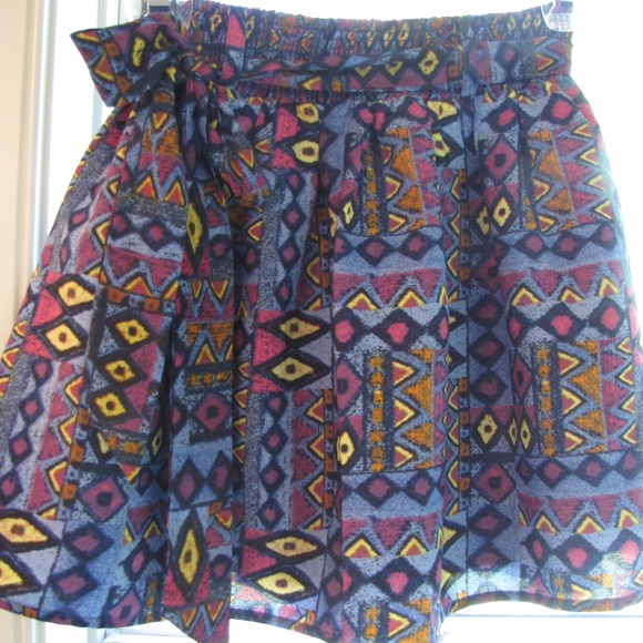 Tribal pattern skirt