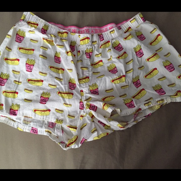 Hotdog pajama shorts
